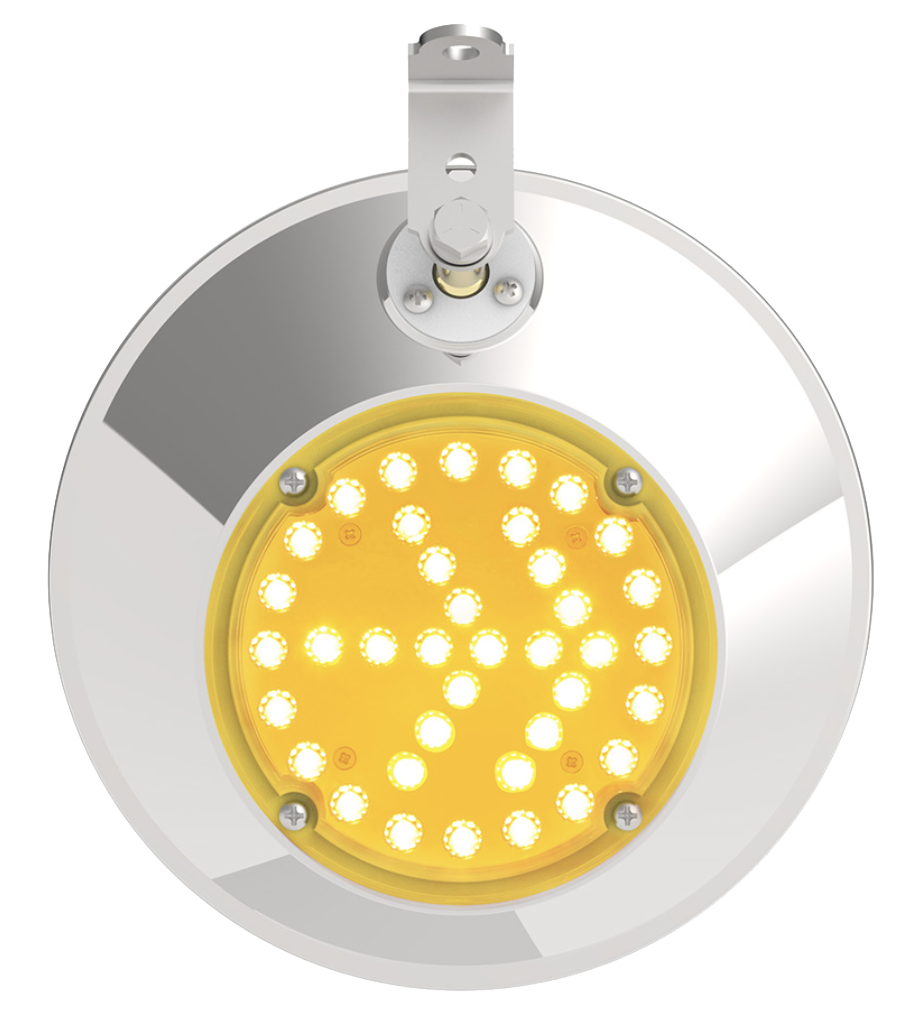 Convex Mirror - 430 Stainless Steel 8.5 Inch With Turn Signal