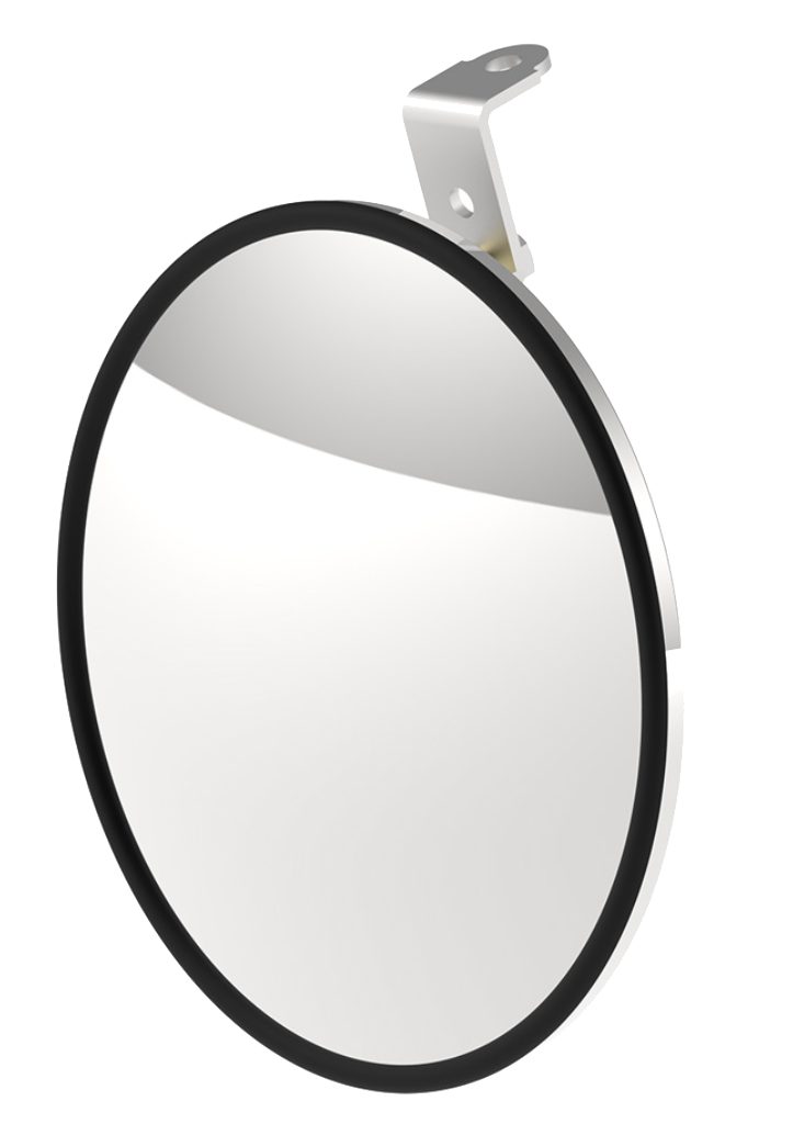 Convex Mirror - 430 Stainless Steel 8.5 Inch With Turn Signal