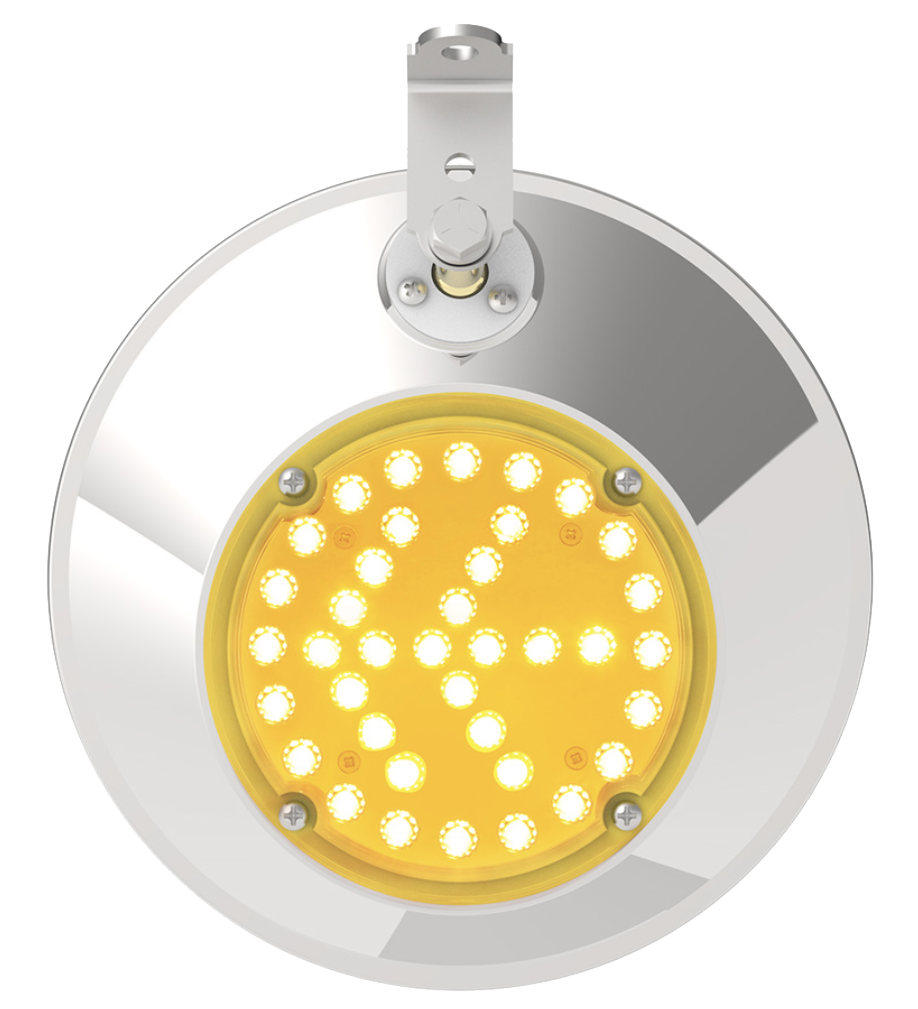 Convex Mirror - 430 Stainless Steel 8.5 Inch With Turn Signal