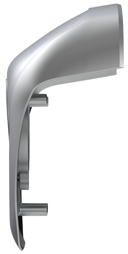 Kenworth T680 2013-2021 - Chrome Steering Wheel Horn Pad