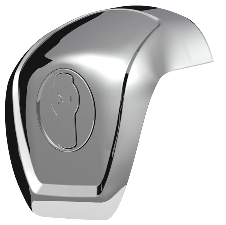 Kenworth T680 2013-2021 - Chrome Steering Wheel Horn Pad