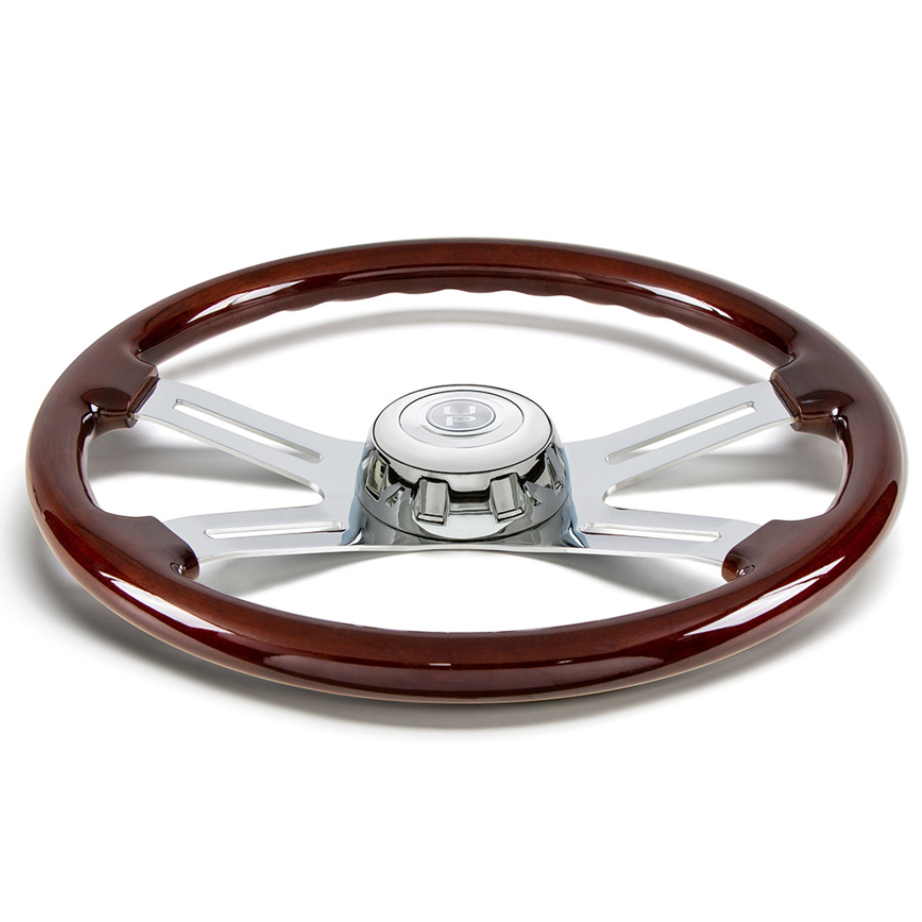 Horn Button And Chrome Bezel