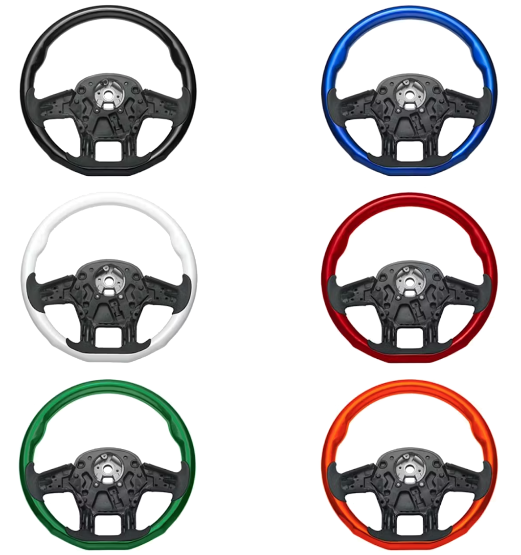 Peterbilt and Kenworth - 18" YourGrip Wood Candy Color Steering Wheels