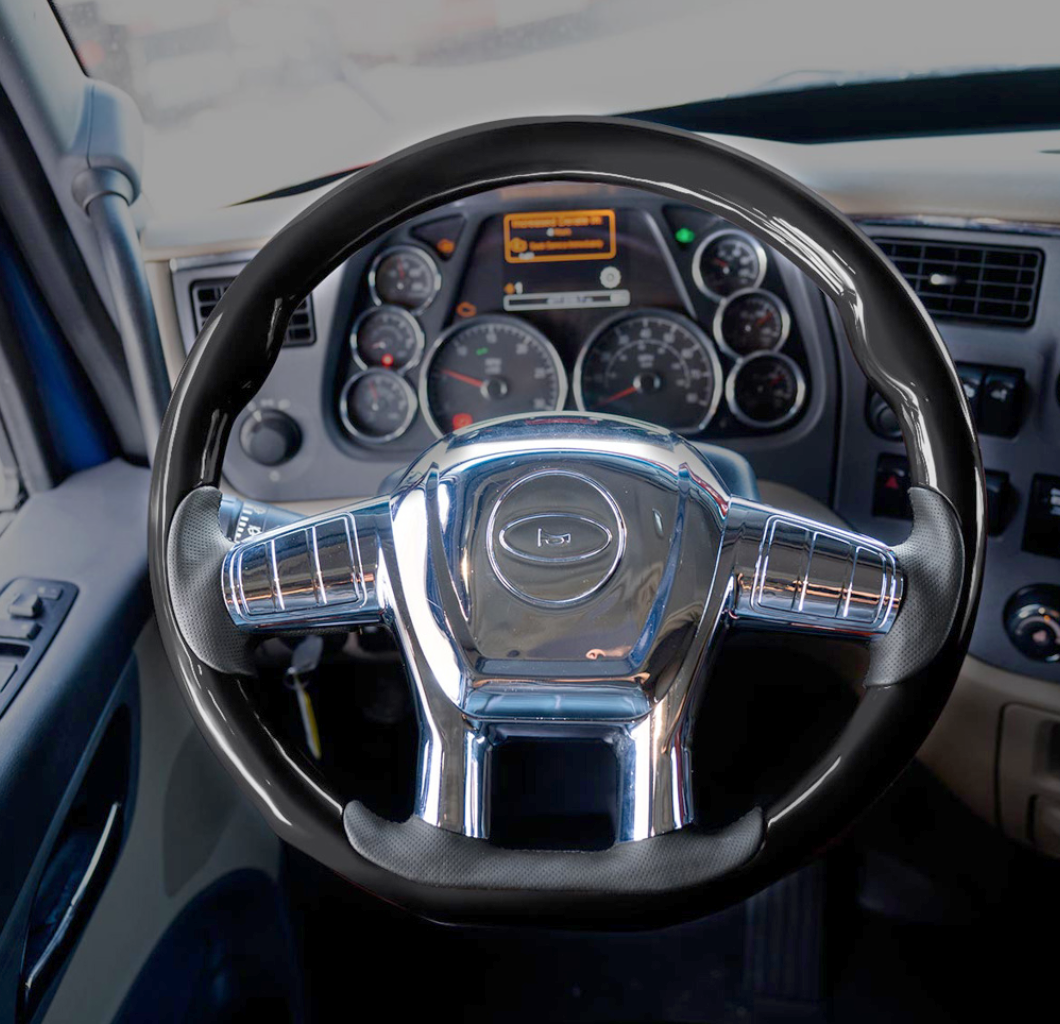 Peterbilt and Kenworth - 18" YourGrip Wood Candy Color Steering Wheels