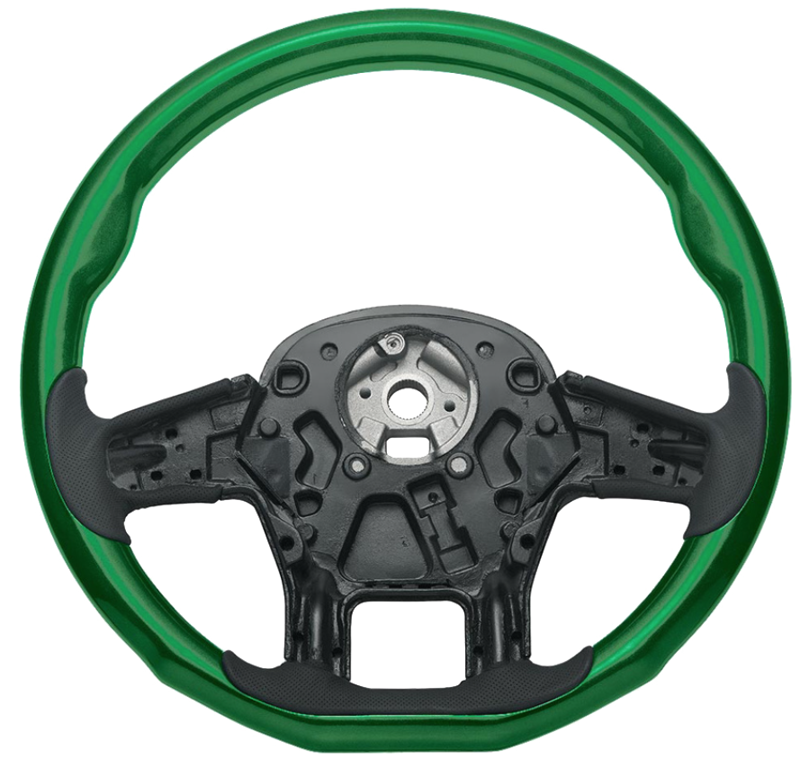 Peterbilt and Kenworth - 18" YourGrip Wood Candy Color Steering Wheels