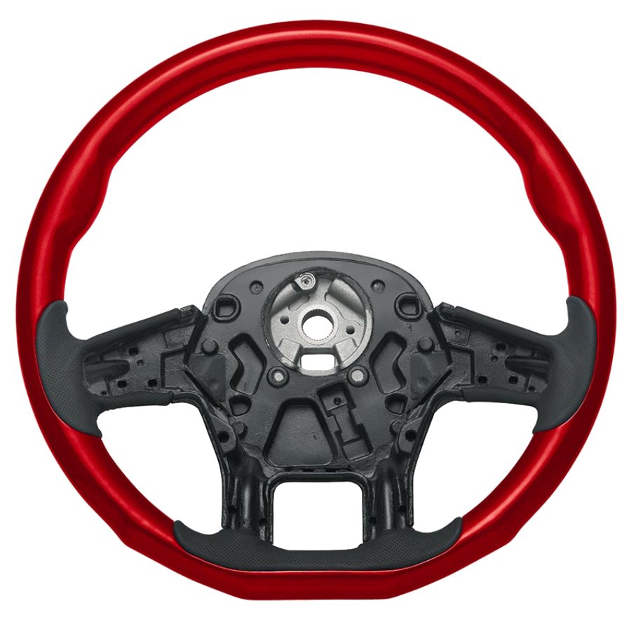 Peterbilt and Kenworth - 18" YourGrip Wood Candy Color Steering Wheels