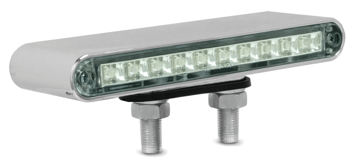 9 Inch Double Face LED Light Bar Amber and Red - HD Truck Source