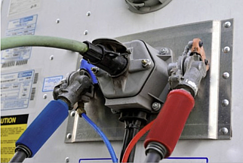 Glad Hand Extension Grip (Pair) Round Aluminum