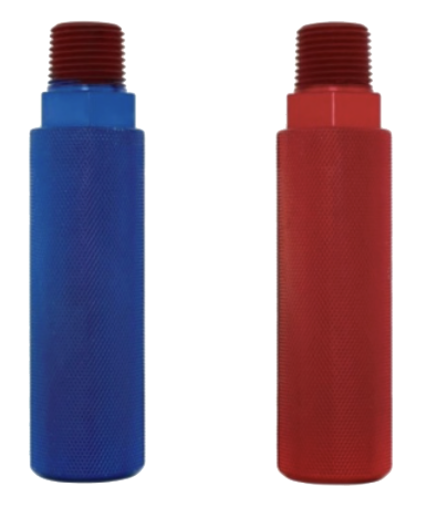 Glad Hand Extension Grip (Pair) Round Aluminum