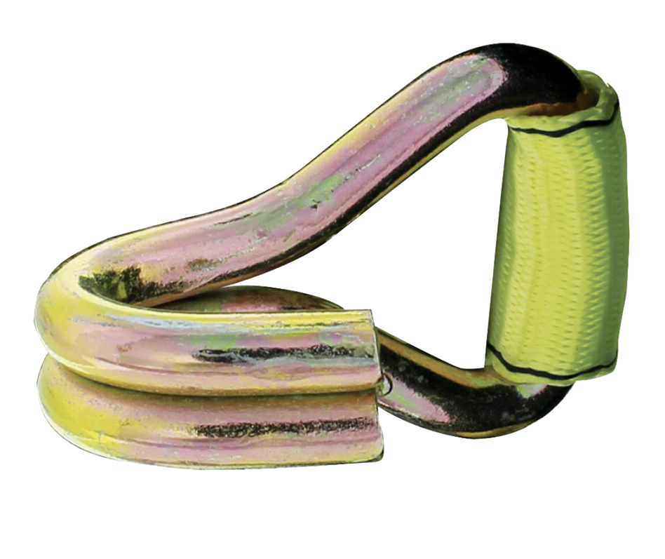 Ratchet Strap With Wire Hook - 2 Inch x 27 Feet