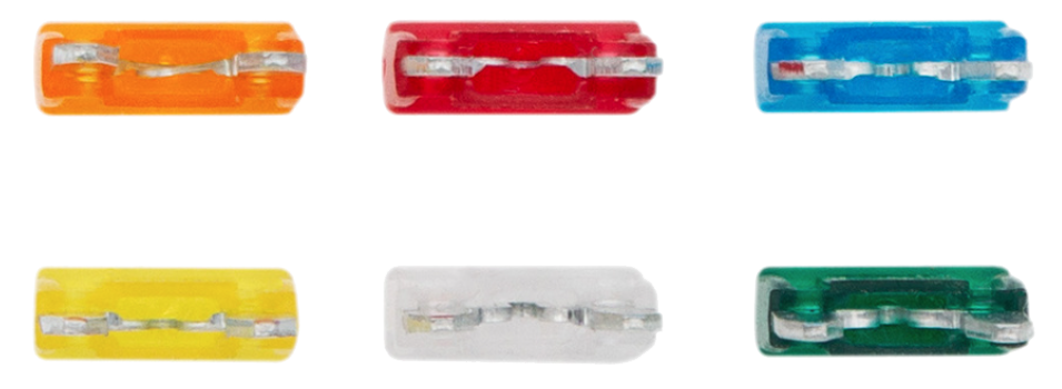 Fuse Kit Mini 5, 10, 15, 20, 25, 30 Amp Fuses (6-Pack)