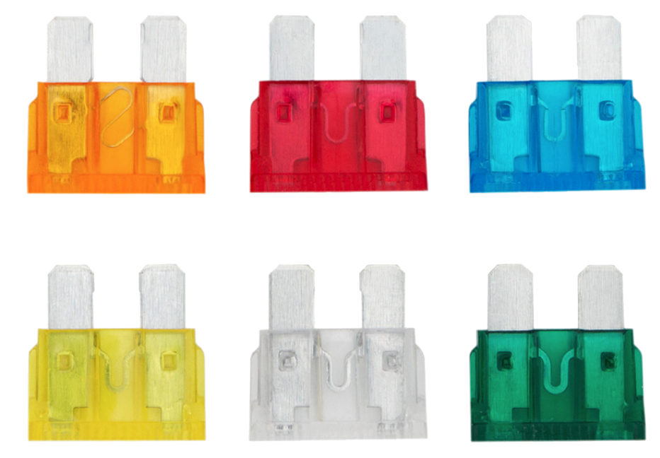 Fuse Kit ATC 5, 10, 15, 20, 25, 30 Amp ATC Fuses (6-Pack)