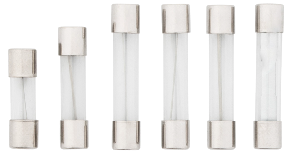 Fuse Kit American Vehicle 5, 9, 14, 15, 20, 30 Amp AGC/SFE Glass Fuses (6-Pack)