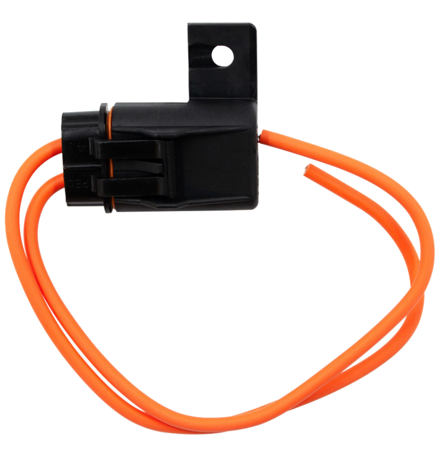 Fuseholder In-Line HD ATC/ATO Waterproof With Two 8 Inch 12 AWG Orange GXL Leads