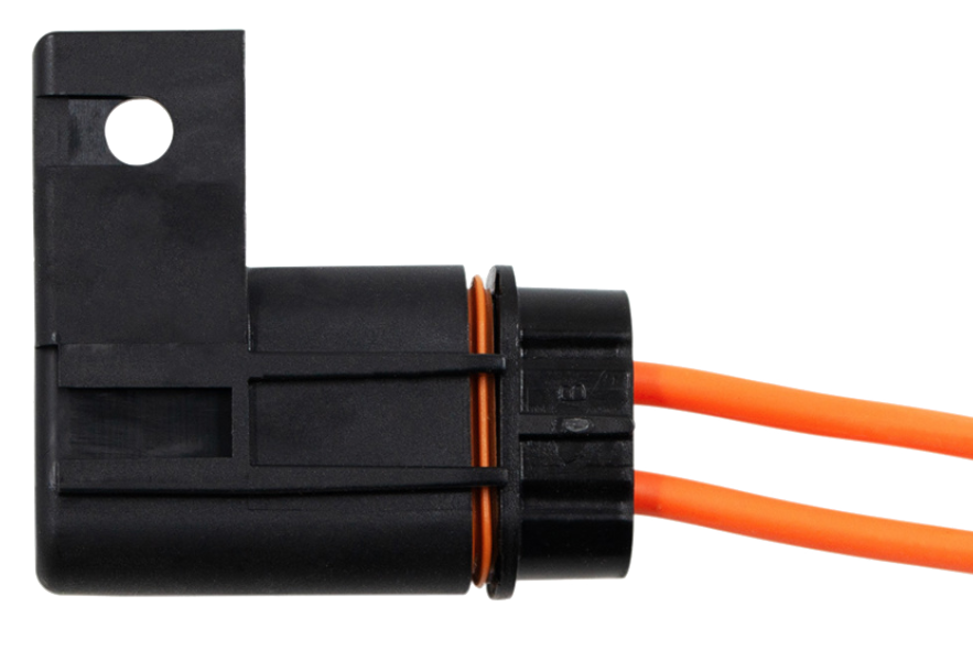 Fuseholder In-Line HD ATC/ATO Waterproof With Two 8 Inch 12 AWG Orange GXL Leads