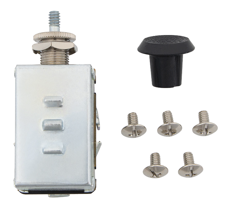 Push-Pull Switch, HD Off/On Fused 16 Amp 12V