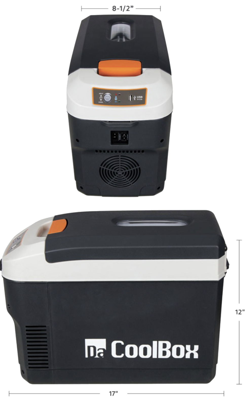 10 QT Da CoolBox Thermoelectric Cooler/Warmer 12 Volt