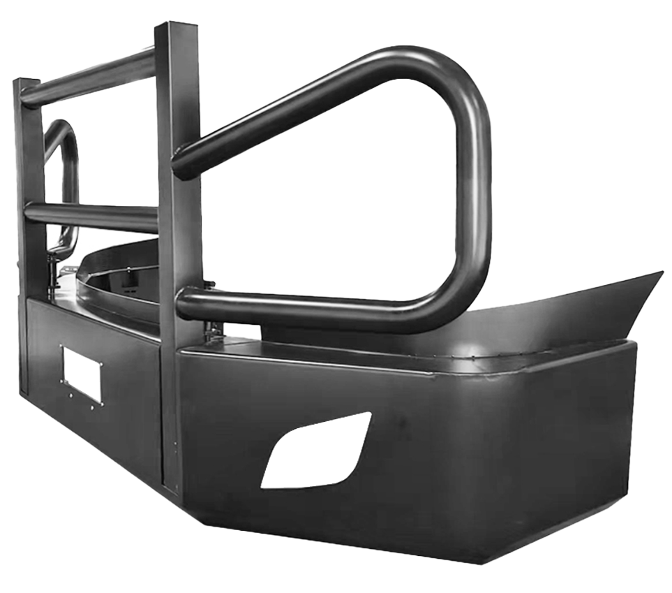 Freightliner Cascadia (2018+) - Stainless Steel Moose Guard, Polished or Black