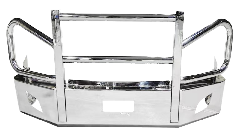 Freightliner Cascadia (2018+) - Stainless Steel Moose Guard, Polished or Black