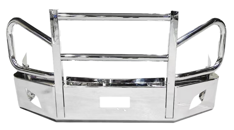 Freightliner Cascadia (2018+) - Stainless Steel Moose Guard, Polished or Black