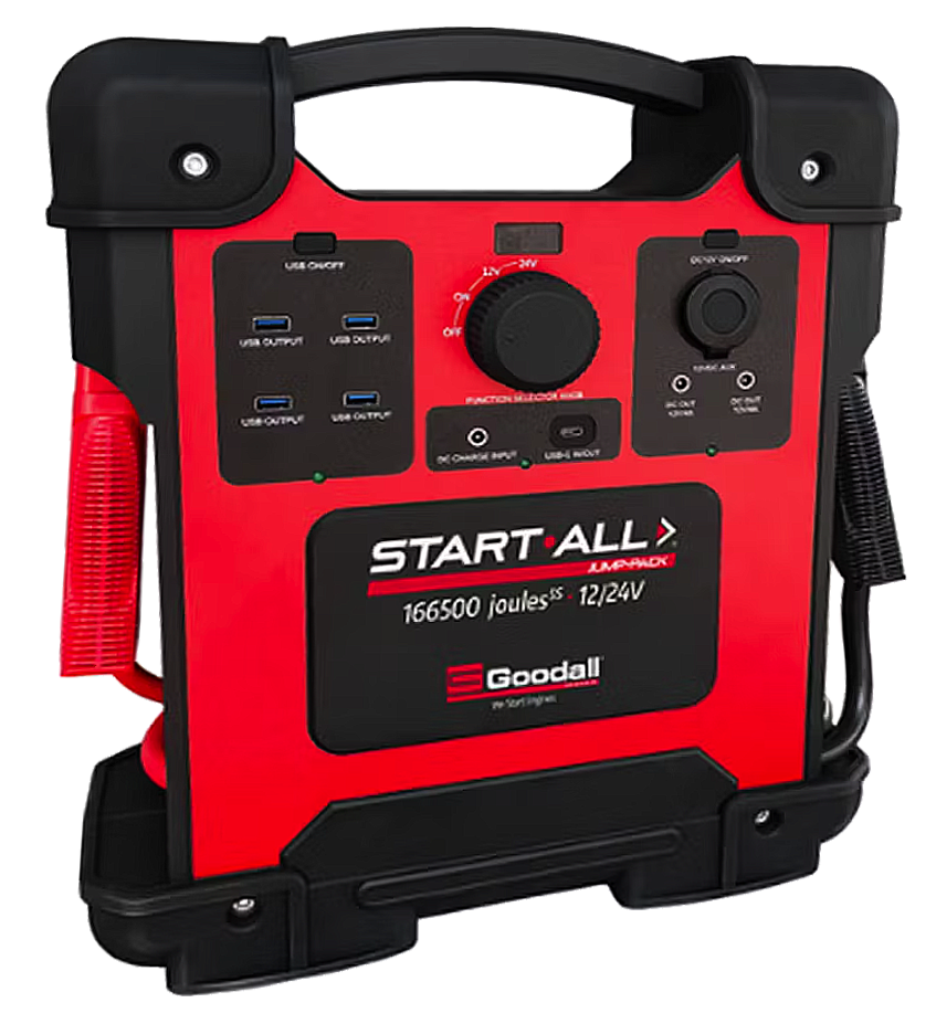 Start-All Jump Starter 10,000A/5,000A 12/24 Volt Heavy-Duty Lithium Jump Starter