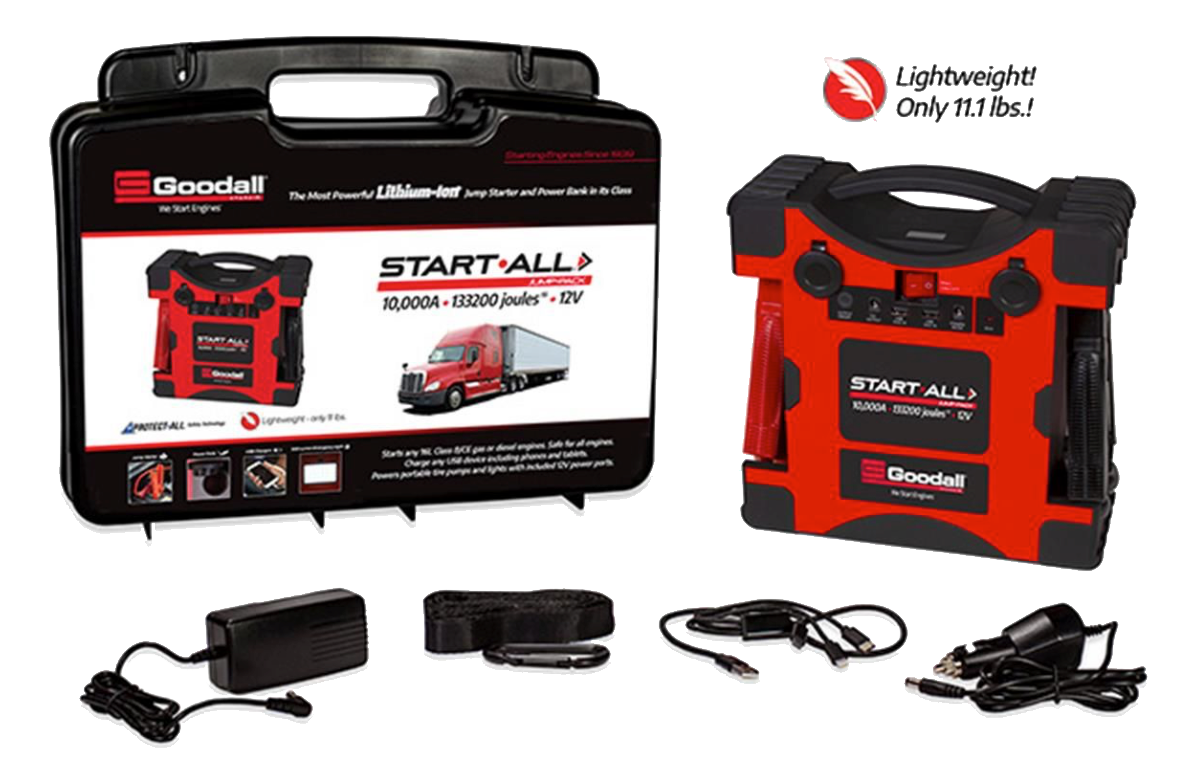 Start-All Jump-Pack® 10,000A – Heavy-Duty Lithium Jump Starter & Power Supply