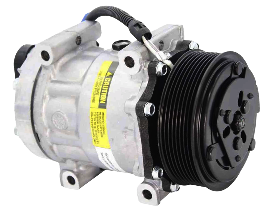 Freightliner - A/C Compressor SD7H15 4485 PV8 119mm Direct Mount, GH Head