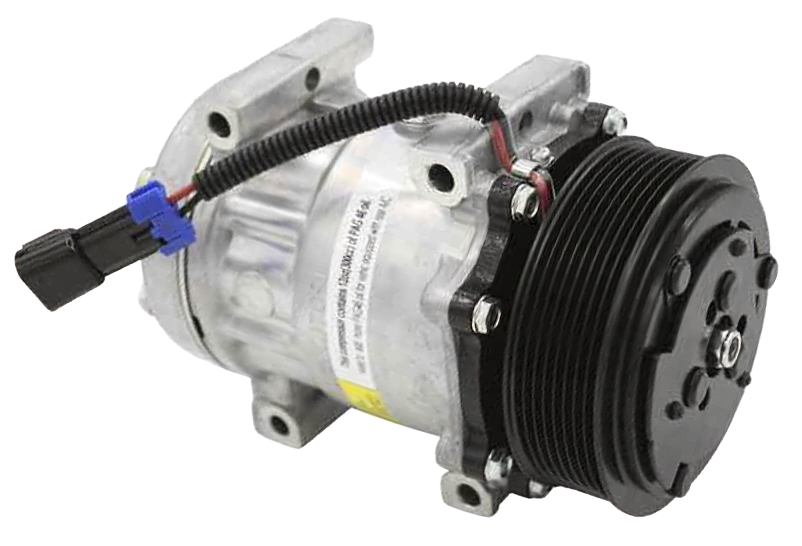Freightliner - A/C Compressor SD7H15 PV8 119mm Direct Mount, MDA Head