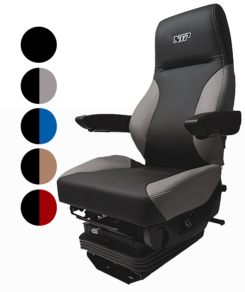Power Air Ride Seat with Lumbar Support