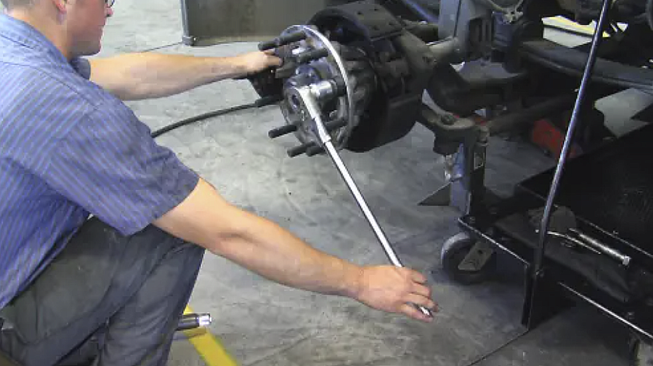 Truck Wheel Stud Installer