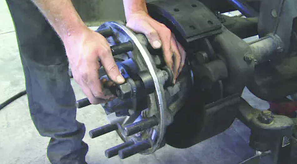 Truck Wheel Stud Installer