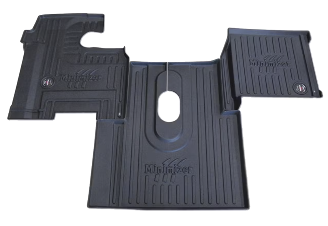 International 9100i (2000-2003) Manual Transmission - Lifetime Minimizer Floor Mats