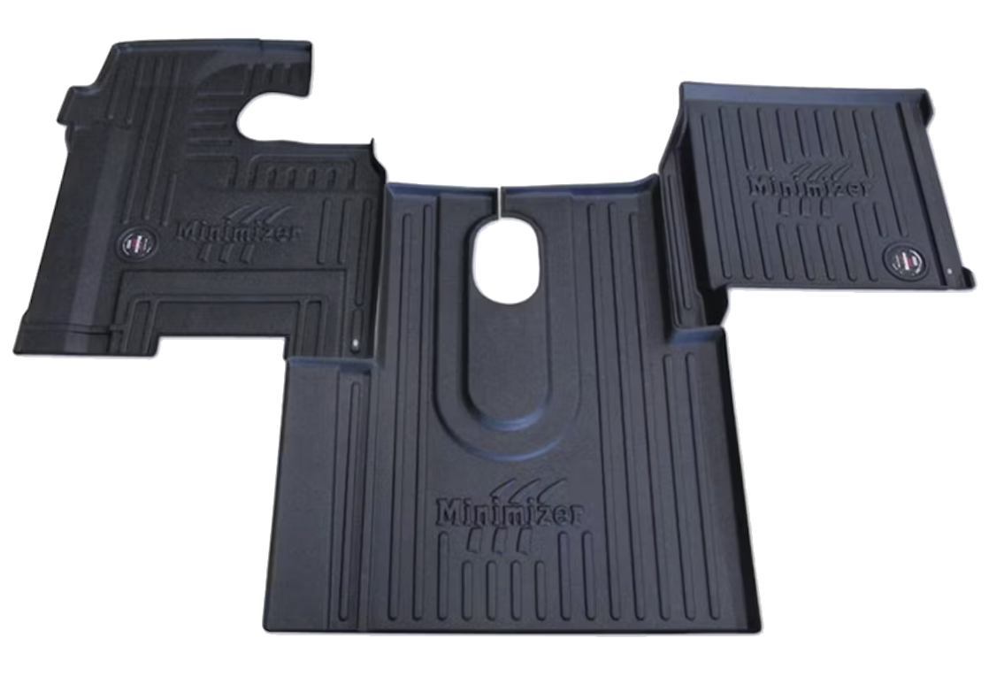 International 9100i (2000-2003) Manual Transmission - Lifetime Minimizer Floor Mats