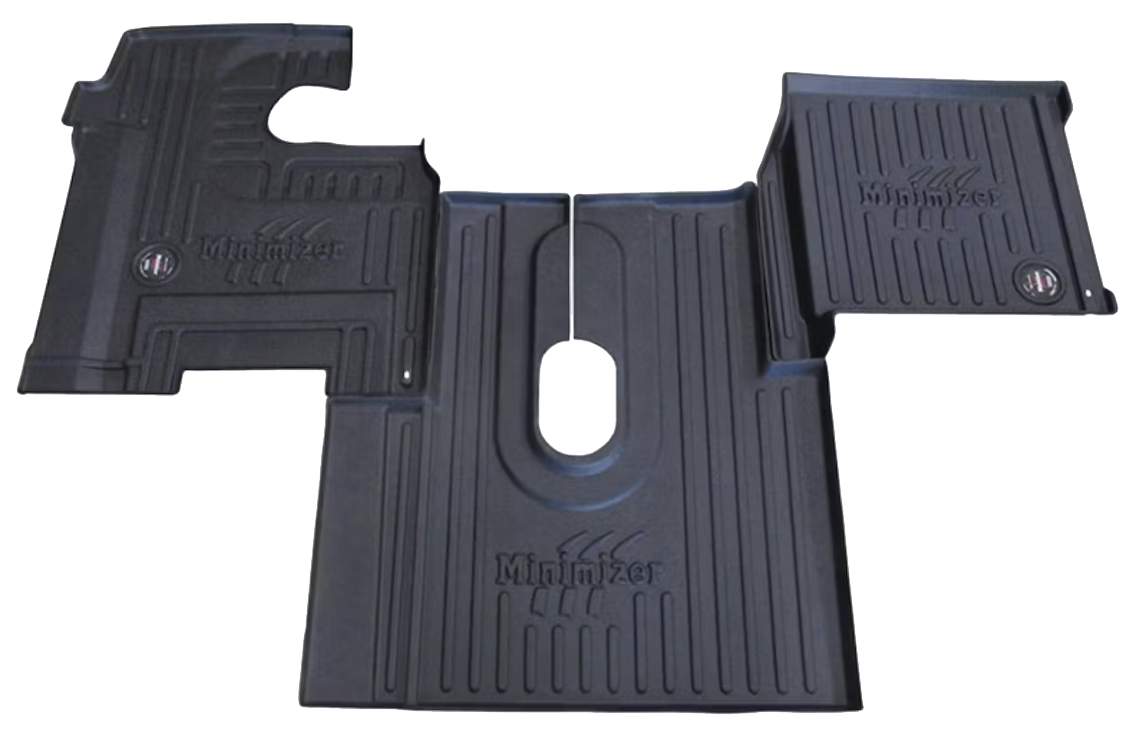 International 9100i (2000-2003) Manual Transmission - Lifetime Minimizer Floor Mats