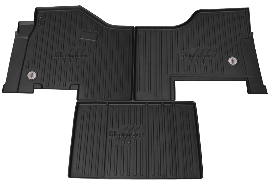 Kenworth T600, T800, W900 and Peterbilt 567, 579, 589 - Lifetime Minimizer Floor Mat