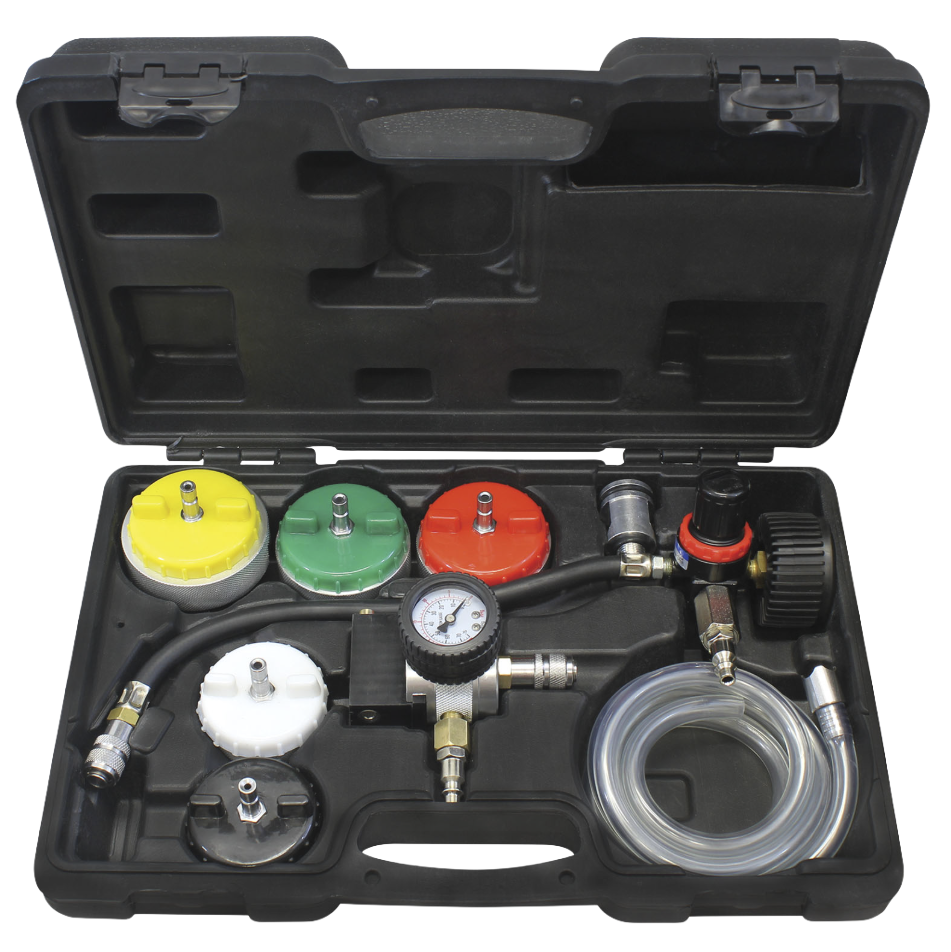 Heavy Duty Cooling System Pressure Test And Refill Kit
