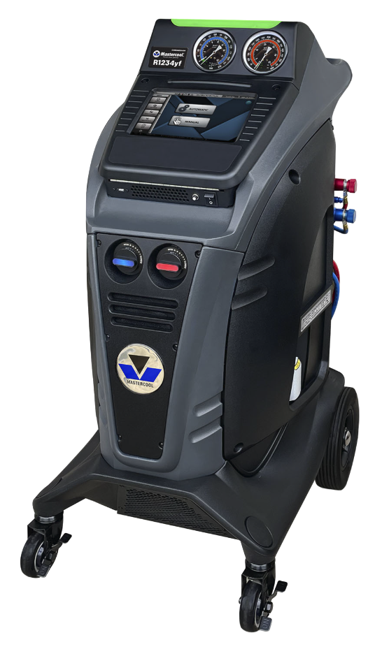Mastercool R1234yf & Hybrid Recover, Recycle, Recharge Machine - Commander4100 Automatic