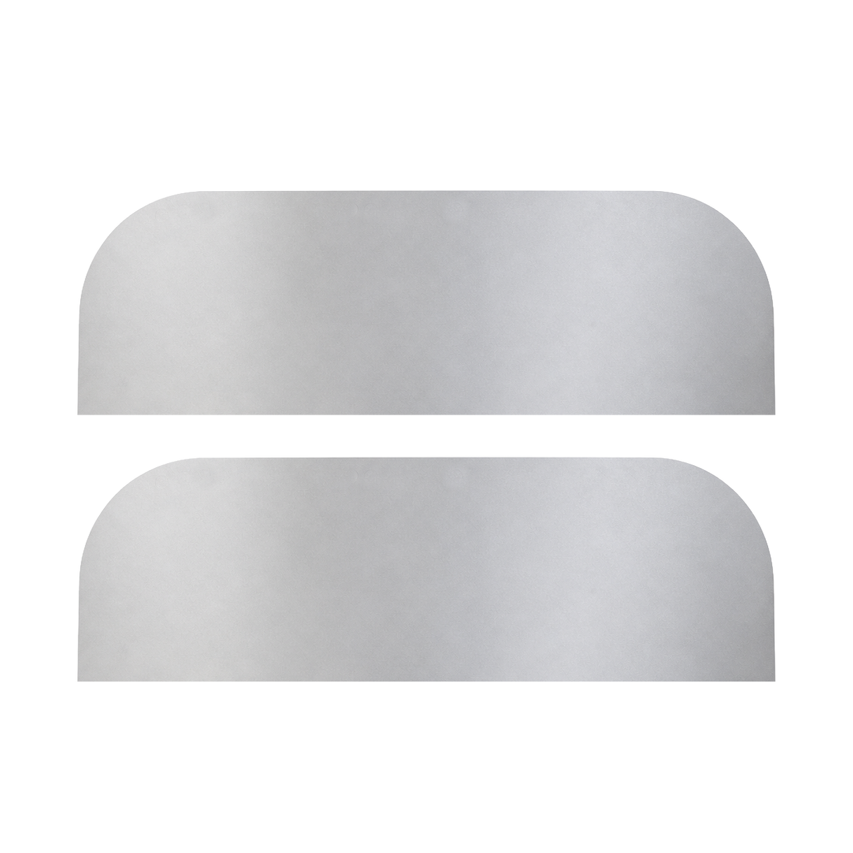 Peterbilt 379/378/386/388/389 (2005 and Newer) - 8 Inch Stainless Steel Chop Top Pair