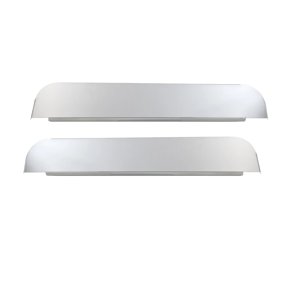 Kenworth W900/T600/T800/T330 – 5" Stainless Steel Chop Tops Pair | Clean Custom Look & OEM Fit