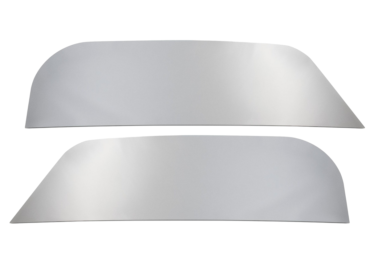 Freightliner Cascadia - 10" Stainless Steel Chop Top Pair