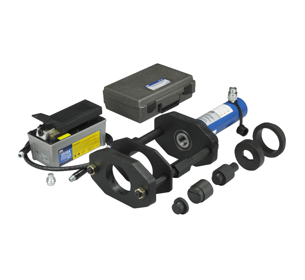 Hendrickson and Freightliner Rear Suspension Bushing Master Kit with Pump
