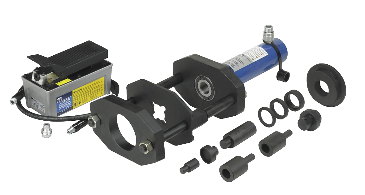 Hendrickson Front Suspension Bushing Master Kit with Pump