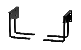 Under Body Tool Box Mounting Brackets