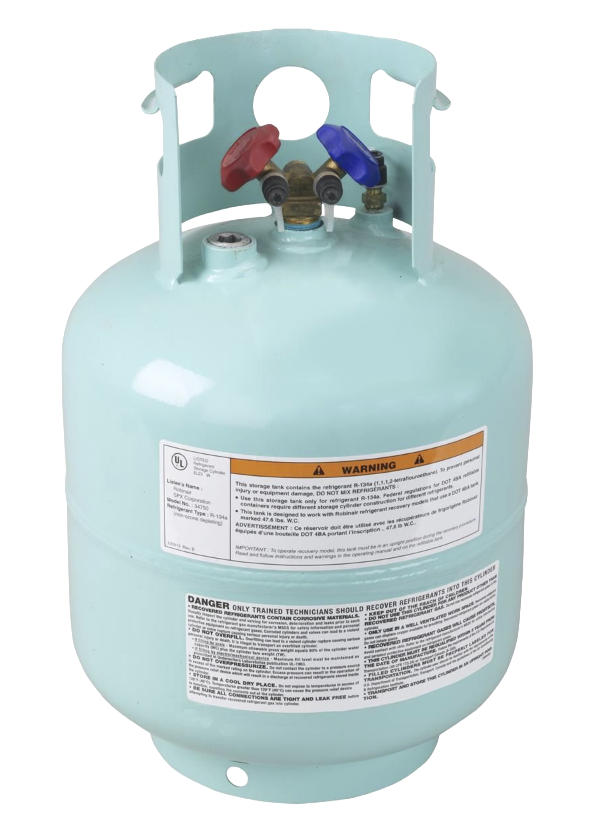 Robinair Refrigerent Storage Tanks, 30 lb. and 50 lb.