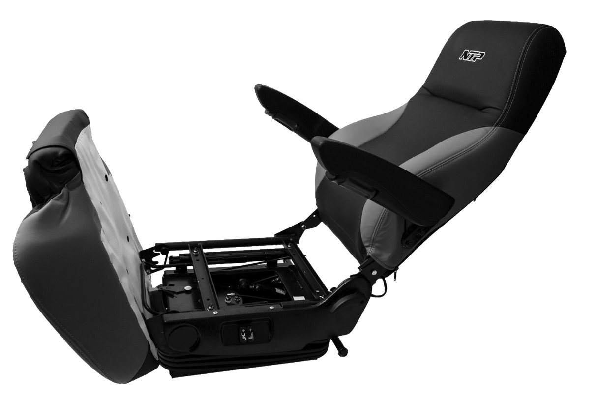 Power Air Ride Seat with Lumbar Support