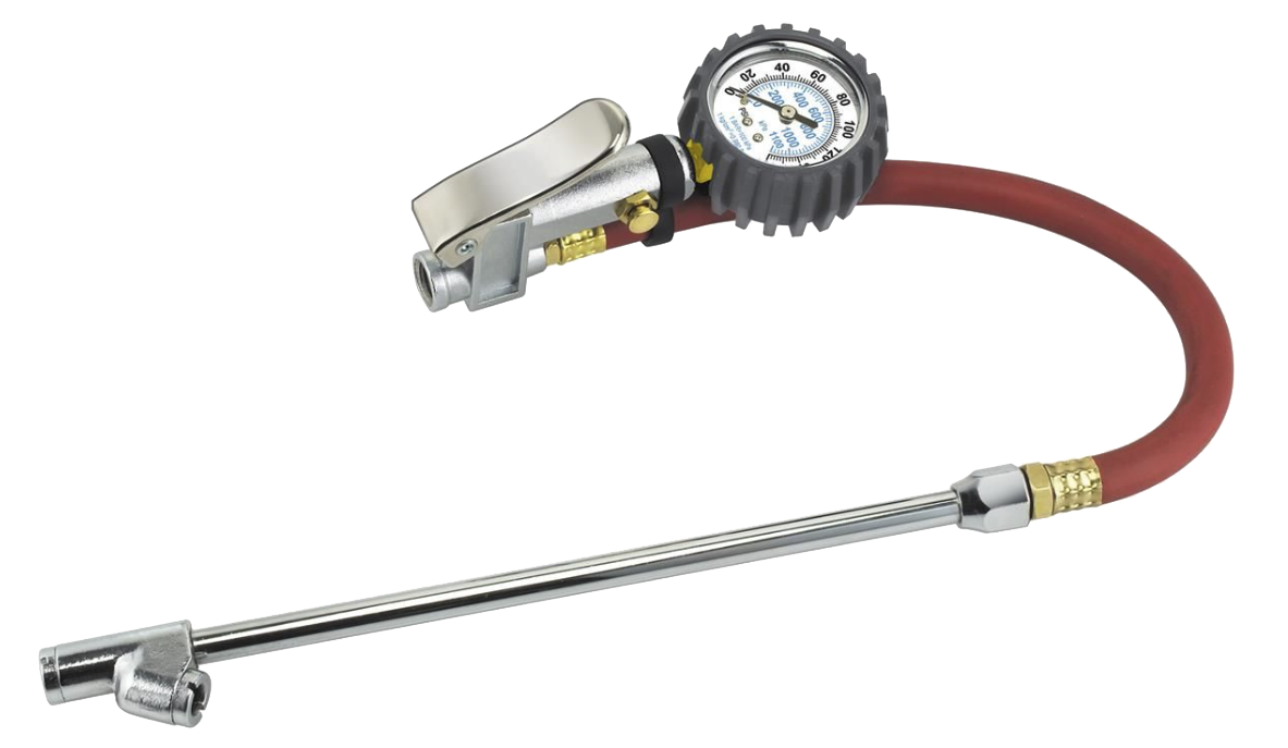 Tire Inflator With Gage 160-PSI