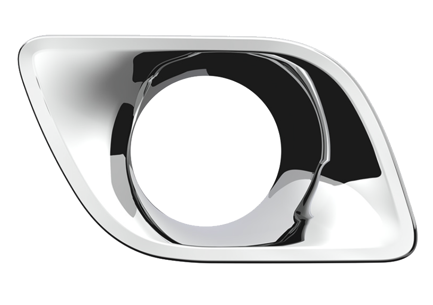 Kenworth T680 2013-2021 - Plastic Fog Light Bezel Black or Chrome