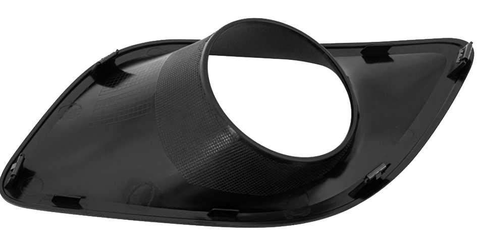 Kenworth T680 2013-2021 - Plastic Fog Light Bezel Black or Chrome