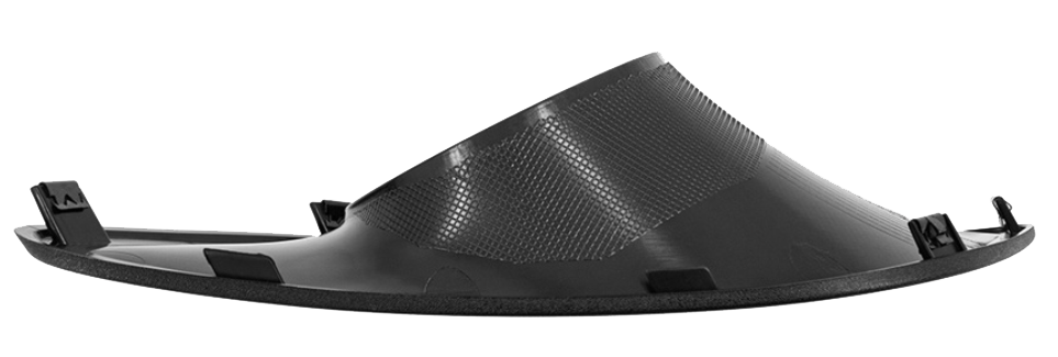 Kenworth T680 2013-2021 - Plastic Fog Light Bezel Black or Chrome