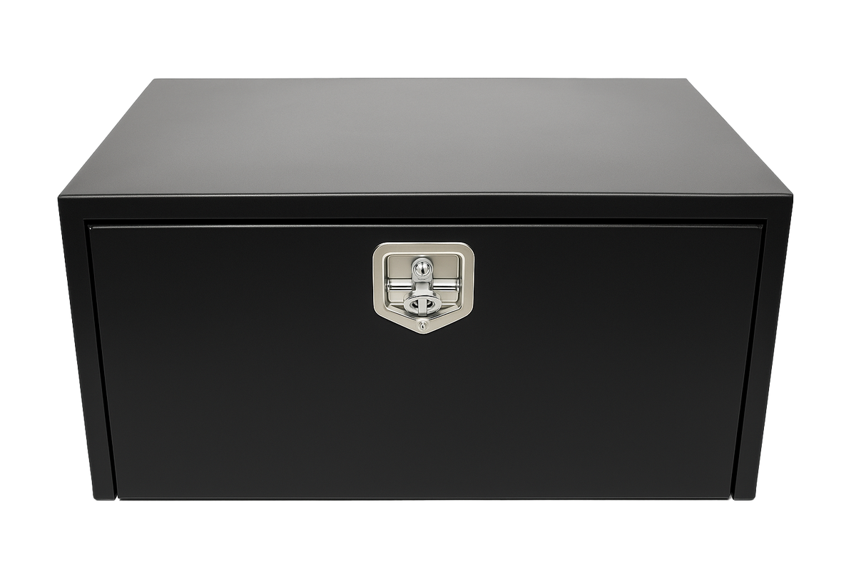 Black Steel Under Body 18 Inch Deep Tool Box